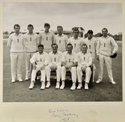 1968 England Photograph Signed Colin Cowdry with the inscription 'Best Wishes Colin Cowdry 1968'