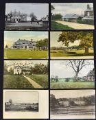7x various golfing postcards in the London and South East region from the early 1900s onwards to
