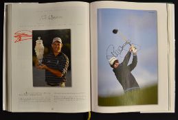 2002 European Tour Yearbook signed by 171 players incl 15x Major champions to notably Ballesteros,