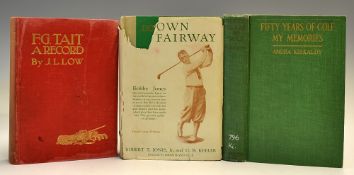 Early Golfing Biographies (3) to incl Andra Kirkaldy - "Fifty Years of Golf - My Memories" 1st U.S