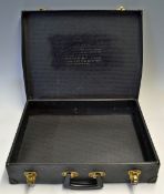 Dormie Dress Hire Case with engraved important instructions on returning items and fines that will