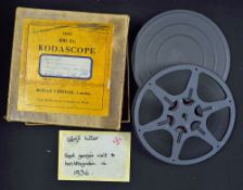 Unique 16mm film of David Lloyds Georges visit to Hitler at Haus Wachenfeld in 1936 Black and