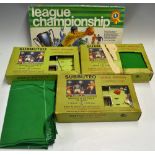 Subbuteo table soccer continental edition and League Championship game signed by the goalkeeper