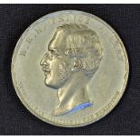 1851 The Great Exhibition Crystal Palace Medallion the obverse Portrait of Prince Albert. Has legend