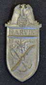 WWII German Shield 'Narvik' issued on 19th August 1940 awarded to soldiers for participating in