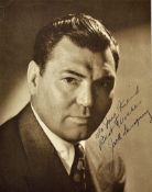 Autographed Photograph Jack Dempsey: William Harrison "Jack" Dempsey, nicknamed "Kid Blackie" and "