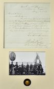 American Civil War Autographed Letter 1864: Hand written letter from the 1st Brigade General