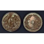 International Exhibition 1862 very large impressive Medallions in two halves the obverse; Seated