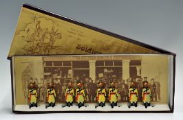 1970s Model Soldiers Type of the 'Colonial Forces' 1880-1914 Lead Figures made in London, 54mm in