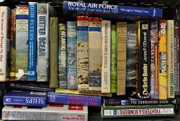 Assorted World War Book Selection consisting of D-Day, Royal Air Force, High Flyers, Wings Over