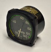 Air Speed Indicator from Royal Airforce/ Royal Navy Westland Wessex Helicopter ASI Air Speed