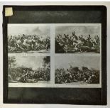 India - Punjab scenes from the Anglo Sikh Wars glass slide a 19th century magic lantern slide