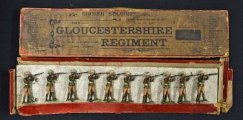 British Soldiers 'The Gloucestershire Regiment' Model Soldiers No 119 copyright models by Wm.