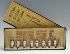 1970s Model Soldiers 'Type of the Royal Navy' 1880-1914 Lead Figures made in London, 54mm in lead-