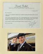 Autographed Letter / Photograph David Suchet: Autographed letterdat6ed 1997 mounted with