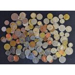 Assorted Selection of Coins including British, European, modern pieces mixed condition A/G (