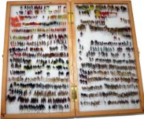 FLIES & RESERVOIR: Collection of approx.1,150 trout flies and lures incl. buzzers, gold heads,