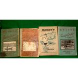 CATALOGUES: (4) Four Hardy Angler's Guides - a1934?, lacking back cover, a 1937, a 1951 and 1957