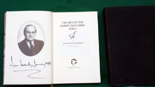 BOOK: Hardy, JL -signed- "The House The Hardy Brothers Built" 1st ed 1998, full leather, No.580/950,