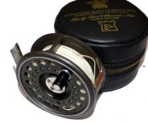 REEL: Hardy The Prince 5/6 alloy disc fly reel, 2 screw latch, backplate disc adjuster, correct