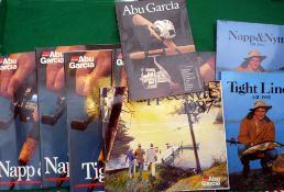 CATALOGUES: (8) Collection of 8 Abu catalogues, 2 x 1985, Tight Lines and Napp & Nytt, 1987, 2 x