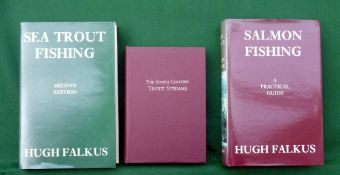 2 x Falkus, H - "Salmon Fishing, A Practical Guide" reprint 1985, H/b, D/j, "Sea Trout Fishing"