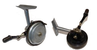 REEL: Arthur Allan Glasgow Spinet threadline casting reel, Patent 262706, RHW, half bail, exposed
