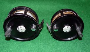 REELS: (2) Pair of Scientific Angler System 2 Barstock alloy salmon fly reels, size 10/11 and 11/12,