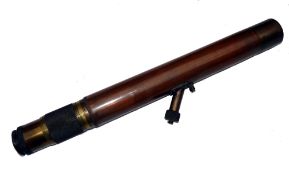 ACCESSORY: Vintage gun sighting telescope by W. Ottway & Co., Ltd., Ealing 1917, Patent "Gun