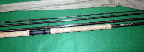 ROD: Ken Sawada hand built Space Shooter 1712, 17' 4 piece carbon salmon fly rod, built from