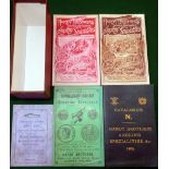 REFERENCE BOOKS: (5) Collectors set of 5 reproduction Hardy's angler's guides, 1883, 1888, 1894,