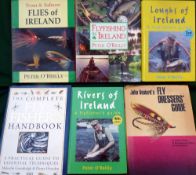 4 x O'Reilly, P - "Loughs Of Ireland" signed, 3rd ed, 1998 glossy H/b, "rivers Of Ireland" signed