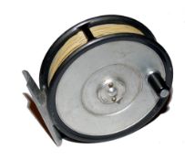 REEL: Hardy The Lightweight alloy trout fly reel, 3.25" dia. 2 screw latch, solid drum, smooth