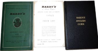 HARDY ANGLER'S GUIDES: (2) 1937 Hardy angler's guide with a quality full blue leather later binding,