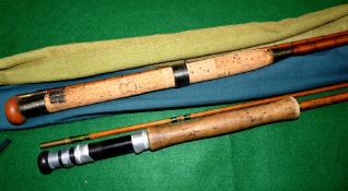 RODS: (2) Modern Arms Company The Midford Brook Fly Rod 8'6" 2 piece, line rate 6, green whipped