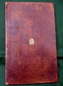 Blome, R - "The Gentleman's Recreation" London, 1710, angling section only, 40 pages with 3 full