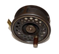 REEL: Hardy The Golden Prince 8/9 alloy fly reel, in as new condition, brown finish, U shaped line