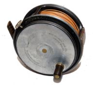 REEL: Rare Hardy Special Perfect 3.25" alloy trout fly reel, with Barton style factory fitted nickel