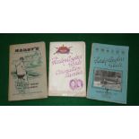 CATALOGUES: (3) Three Hardy Anglers guides, 1937 Coronation edition issue 55, with decorative cover,