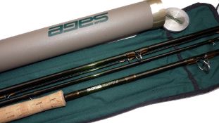 ROD: Sage Graphite 4, 14'1" 4 piece salmon fly rod in as new condition, line rate 9, bronze