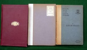 Fraser, Duncan - "angling songs From Boarder Streams" 1907 Selkirk, 12 illustrations with Lamond,