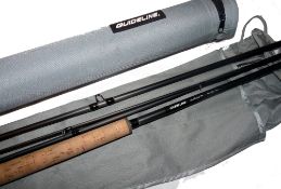 ROD: Guideline LPX 14' 4 piece Graphite salmon fly rod, fine condition, line rate 9/10, anti-flash