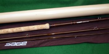 ROD: Sage Graphite GFL 14' 3 piece salmon fly rod, line rate 10, bronze whipped guides, cork