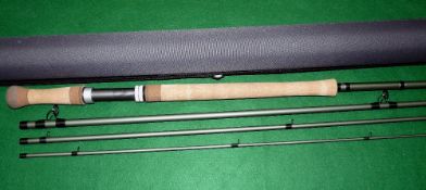 ROD: Greys of Alnwick GR50 15' 4 piece graphite salmon fly rod, in as new condition, grey matt