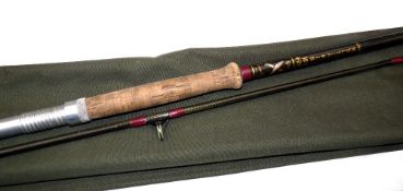 ROD: Bruce & Walker Multispin Carbon 10'8" 2 piece rod, casting weight 8-20grams, burgundy whipped