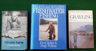 Buller & Falkus - "Freshwater Fishing" 1992 ed, H/b, D/j, light fading to spine, Walker, R - "