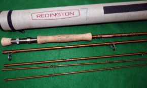 ROD: Redington USA Redfly 2, 10' 4 piece with spare tip carbon trout fly rod, line rate 7, bronze