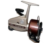 REEL: Fine Abu Cardinal 6X spinning reel, foot stamp 781000, LHW, audible ratchet, good snap shut