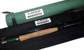 ROD: Loop of Sweden Green Line 7'8" 3 piece + spare tip graphite trout fly rod, line rate 2/3,