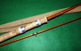 ROD: B James & Son, England Richard Walker Mk1V Avon rod, 10' 2 piece, burgundy close whipped, low